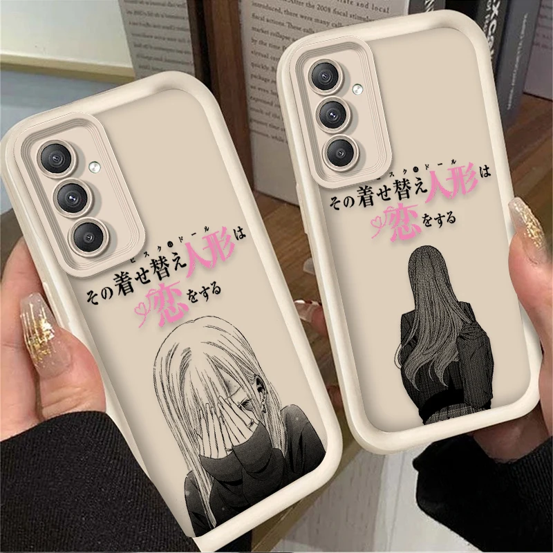 Anime Kitagawa Marin Cute Case For Samsung Galaxy A54 A05 A05S A34 A24 A14 A53 A33 A23 A13 A52 A52S A32 A22 A12 A71 A51 A31 A50