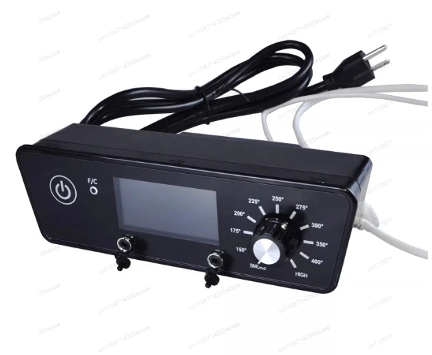 120V Outdoor Pellet Oven Temperature Controller – LCD Screen with Dual Meat Probes for Precision Grilling