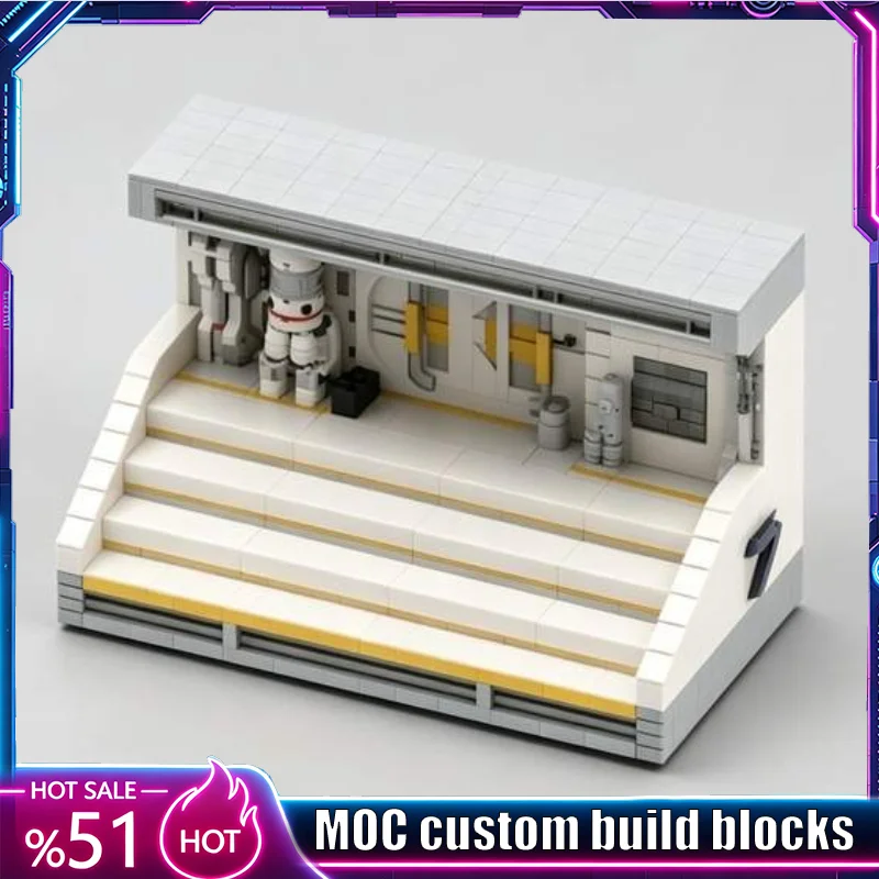 2973PCS Resistance Minifigures Display Stand MOC Model Custom Puzzle Architecture DIY Creative Assembly Collectible Blocks Gift