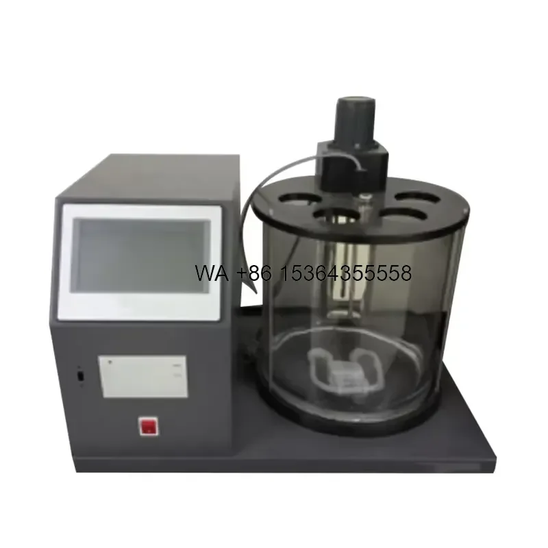 Wmwmnu for Huazheng HZ1821 Factory ASTM D445 Digital High Precision Heavy Oil Petroleum Kinematic Viscometer Crude Oil