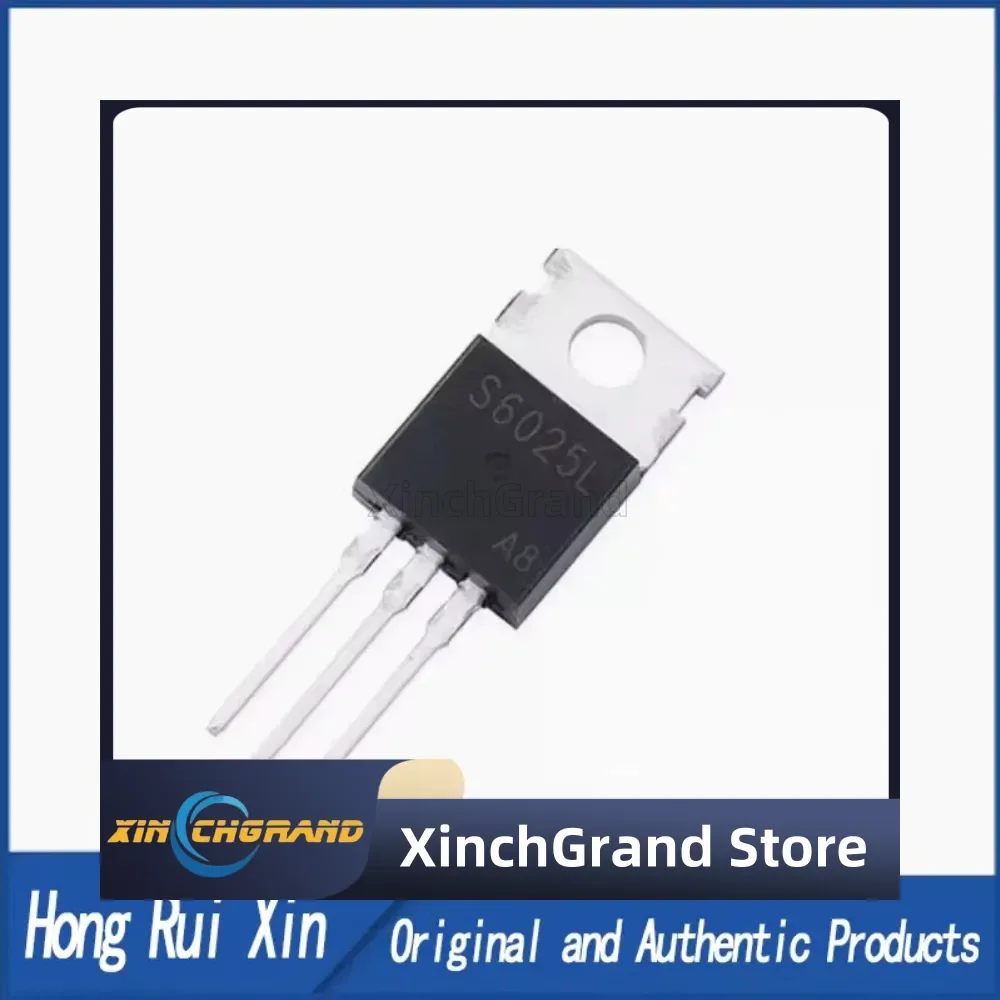 

1pcs/lot S6025L S6025LTP NON-SENSITIVE GATE 25.0A 600V TO-220 Thyristors - SCRs