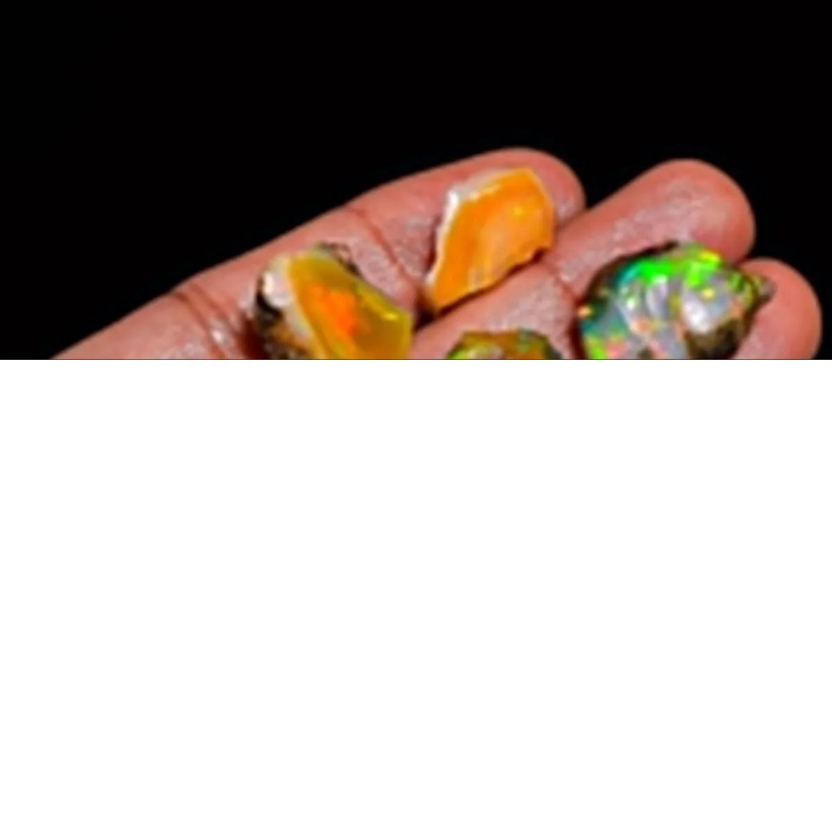25-80CT Natural Welo Ethiopian Opal Rough Uncut Gemstone Multi Fire Opal Crystal Loose Stone Jewelry Making Mineral Specimen