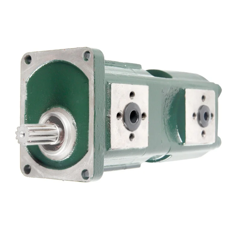 

High quality two-stage air compressor hydraulic gear pump manual gear oil pump