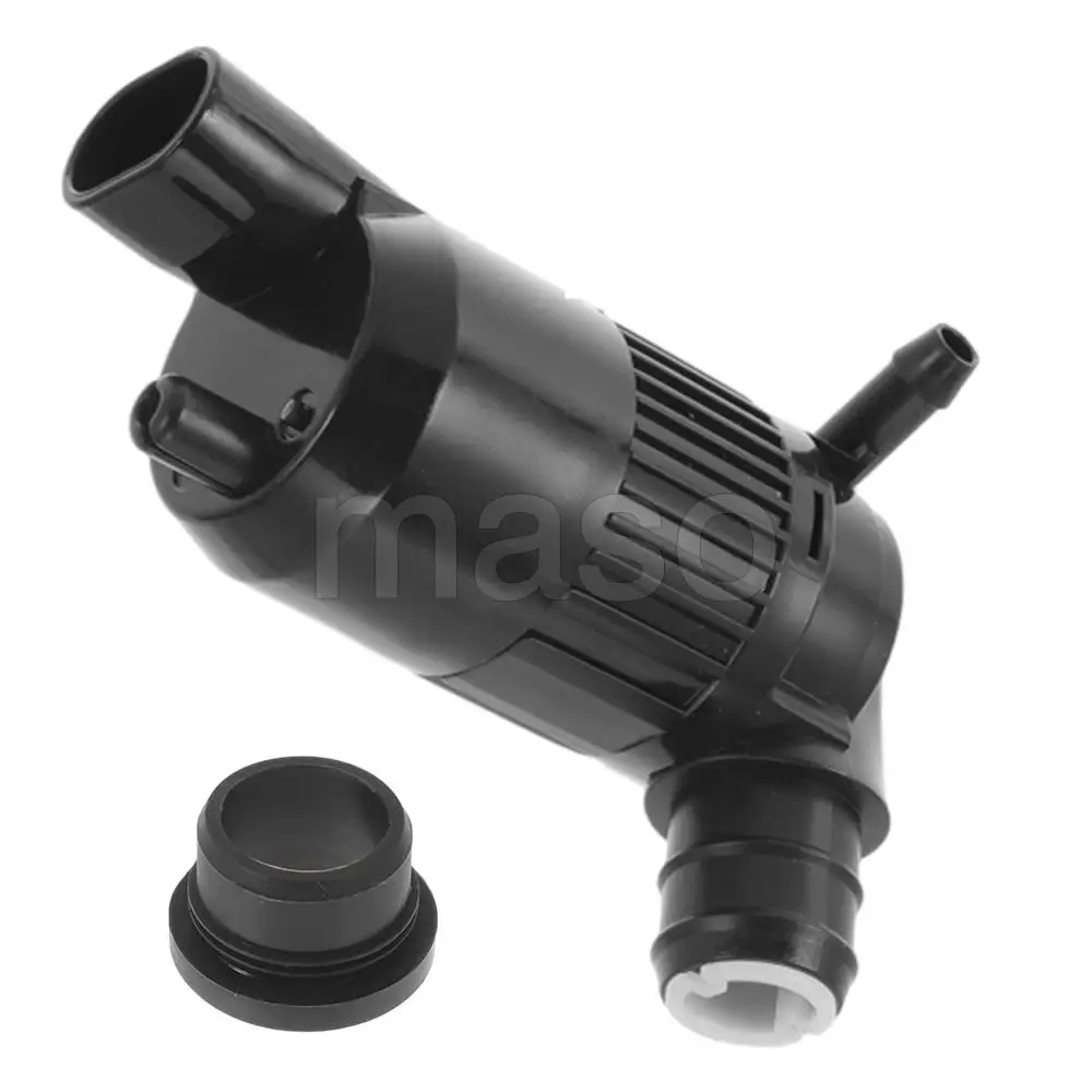 

For Tesla Model S 2012-2025 Material: Plastic and Metal Terminal Pin Number: 2 Pins Windshield Washer Pump