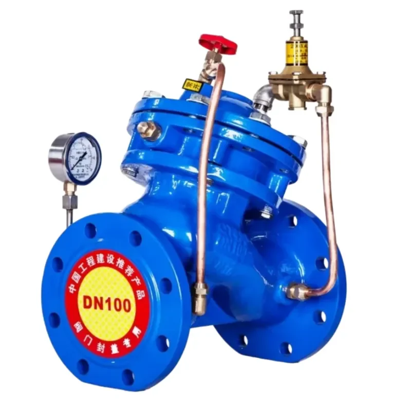 2026 ZY47F Type Self-Acting Differential Pressure Regulating Valve, Adjustable Flange, Dynamic HVAC Balancer