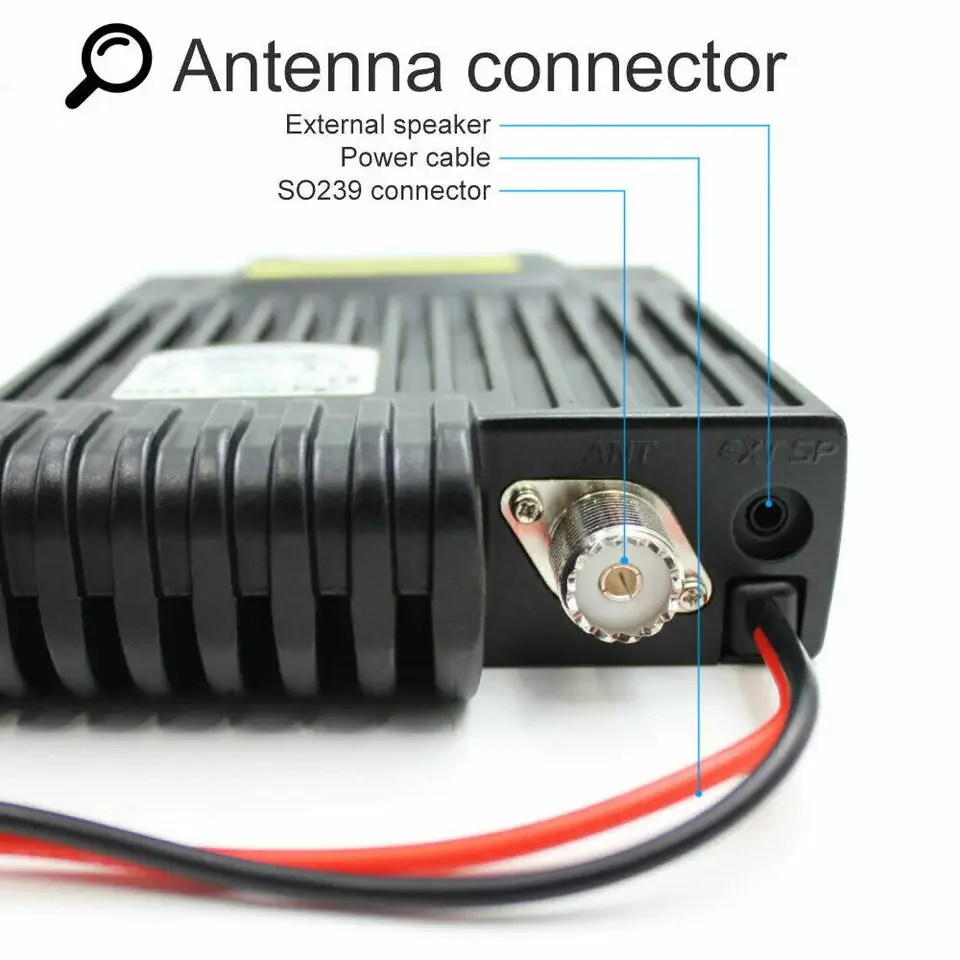 AnyTone AT-778UV LCD Dual Band Transceiver Mobile Radio VHF UHF Two Way Radio