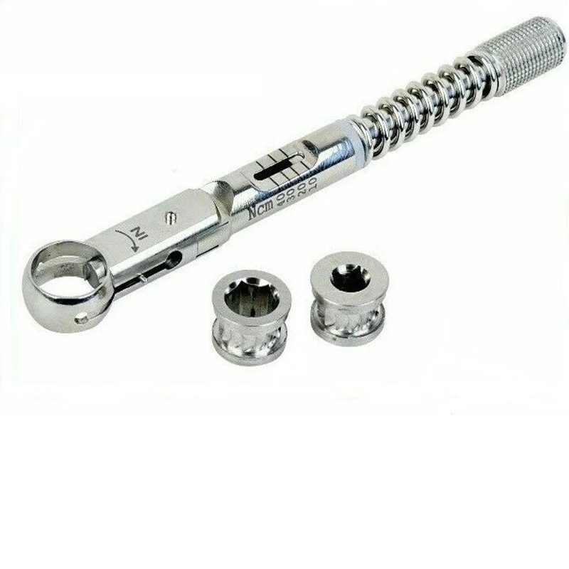 

Torque ratchet wrench screwdriver guide plate for dentals oral implants Universal for internal and external lifting