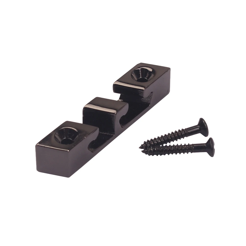 

Zinc Alloy 3 String Guitar Bass Parts Roller String Retainer Guide for Proper Tension Playability Guitar Accessories