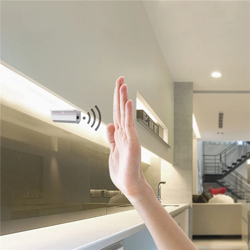 ABGR-4X 5A 60 Вт ИК-ручной датчик умный переключатель постоянного тока 12 В/24 В прерыватель разъем ручной волновой свет переключатель движения