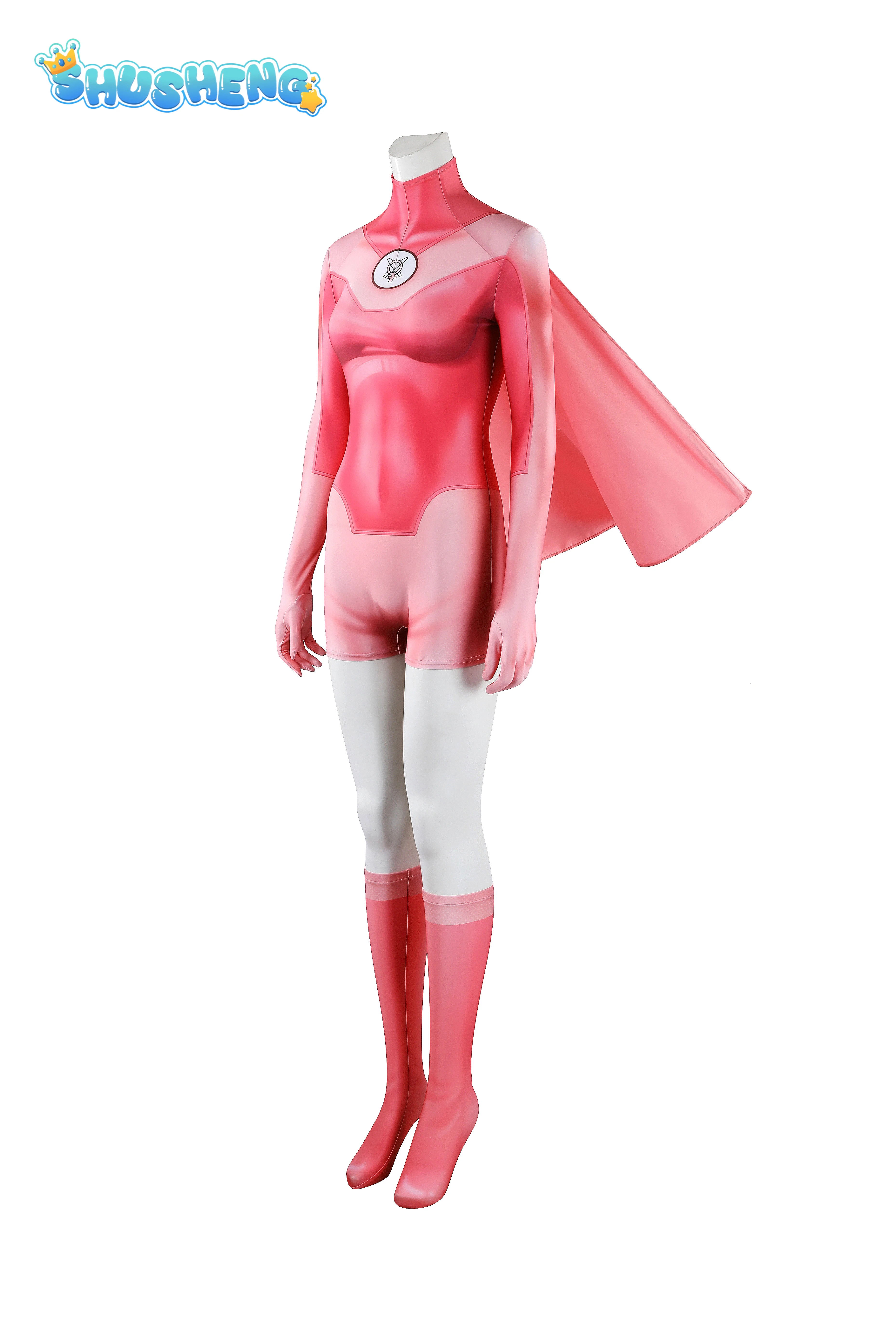 

Atom Eve Cosplay Women Costume Anime Invincible Roleplay Fantasia Woman Halloween Carnival Clothes For Female Disguise Dress Up