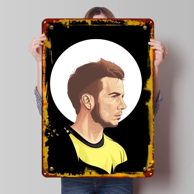 Mario Gotze Metal Signs Football Sports Posters Garage Decoration Living Room Custom Tinplate Sign for Wall Art Decoration Decor