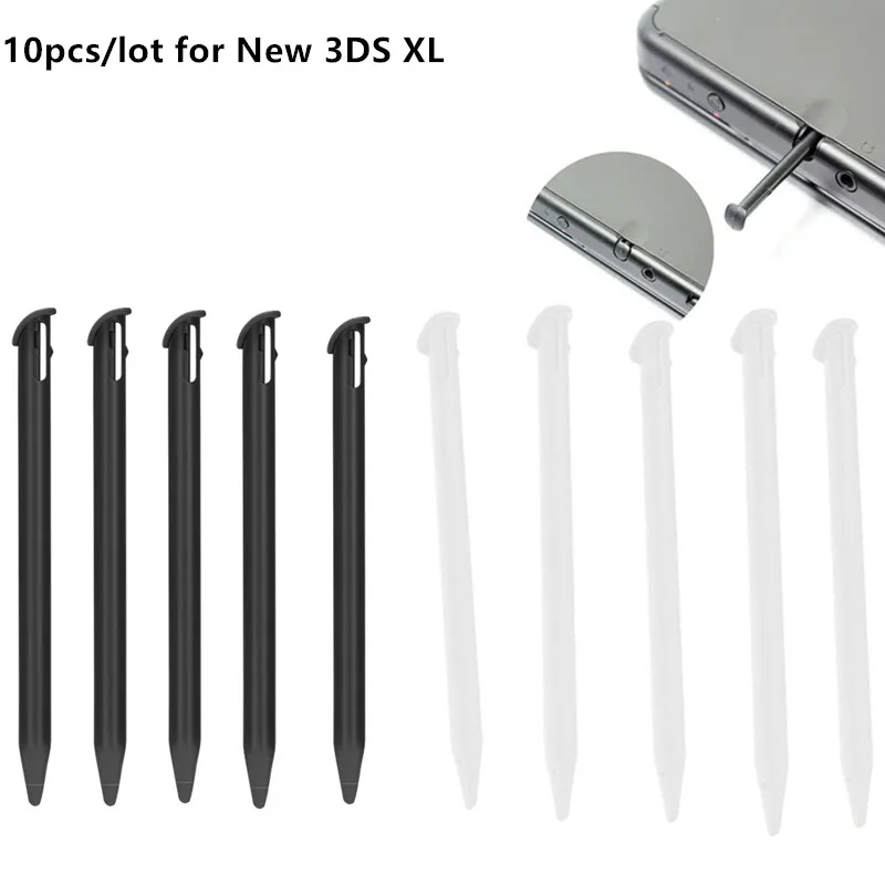 

10pcs/lot Touch Stylus Screen Pen for Nintendo New 3DS XL LL New 3DS LL Console Plastic Portable Compact Pens Pencil Touchpen