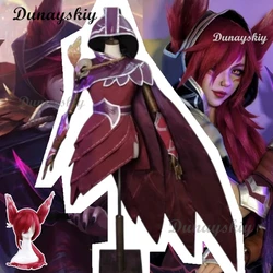 Game LOL The Rebel Xayah Rakan Cosplay Costume Wig Uniform For Women Cos Christmas Party Halloween Cosplay