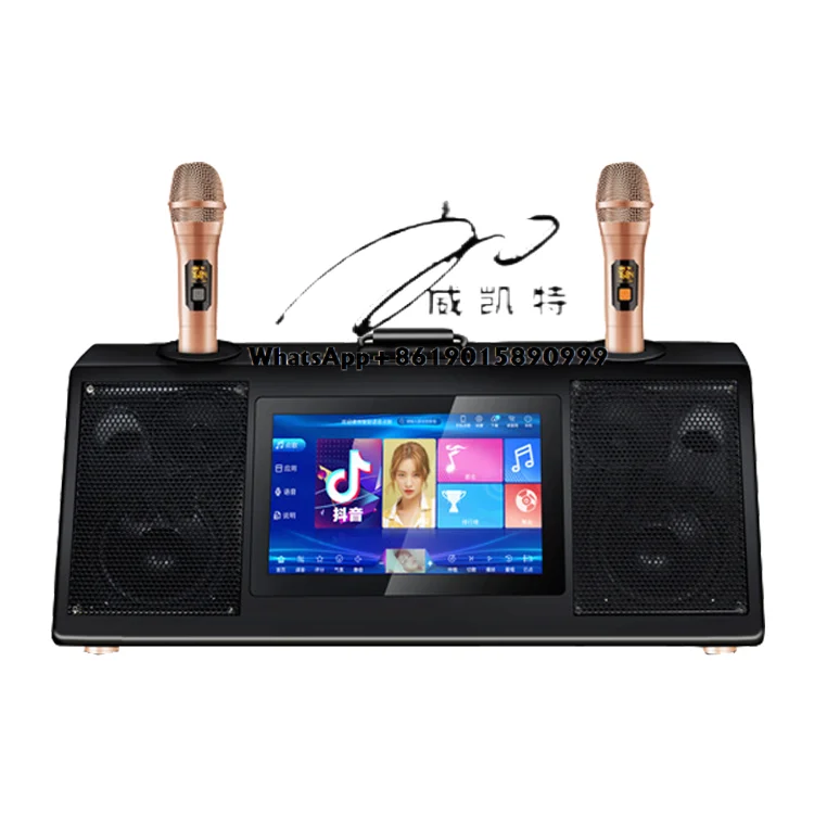 

Portable Multifunctional Karaoke System New Technology Microphone Wholesale Price Karaoke Player