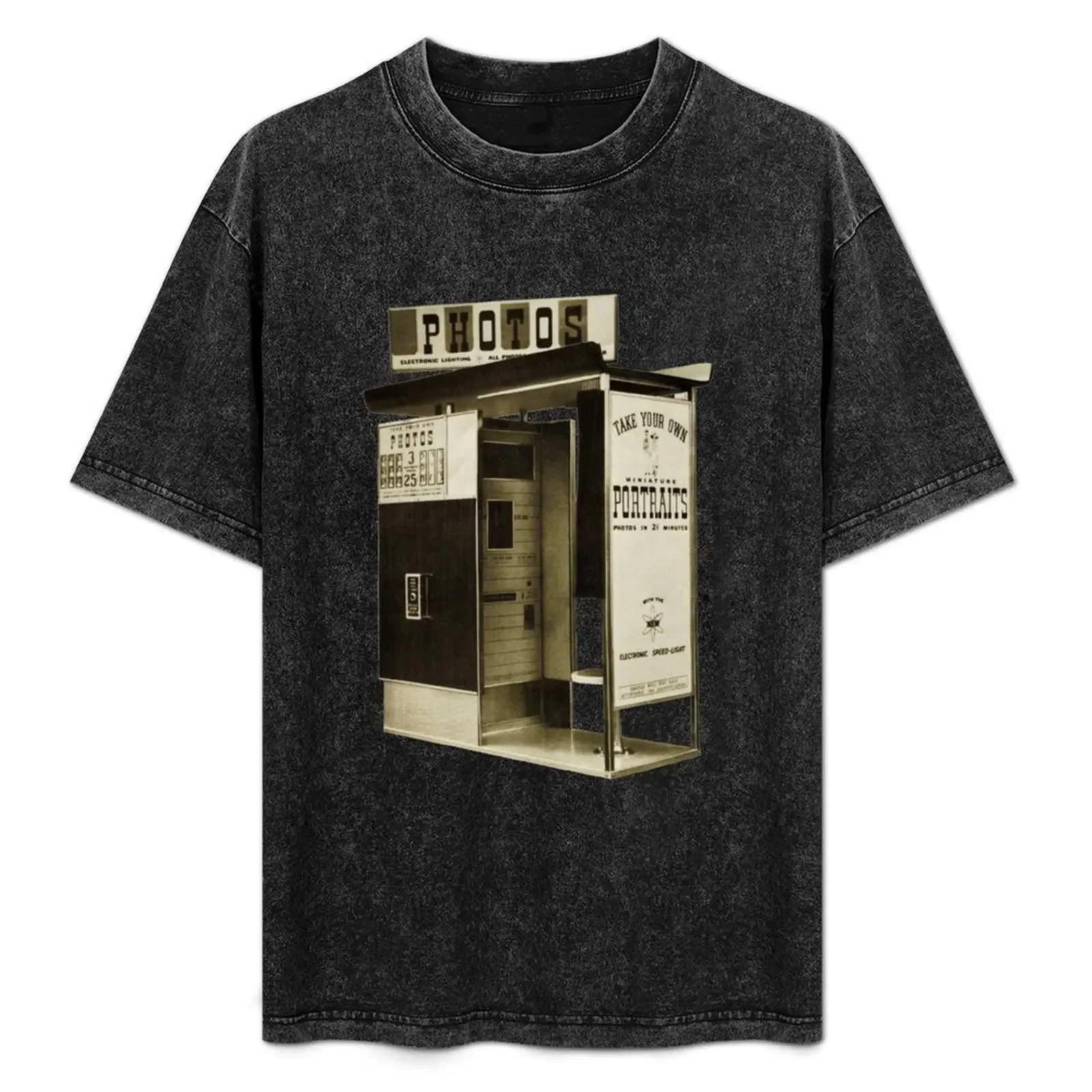 

Model 12 Photobooth T-Shirt Christmas Casual Short Sleeve Top