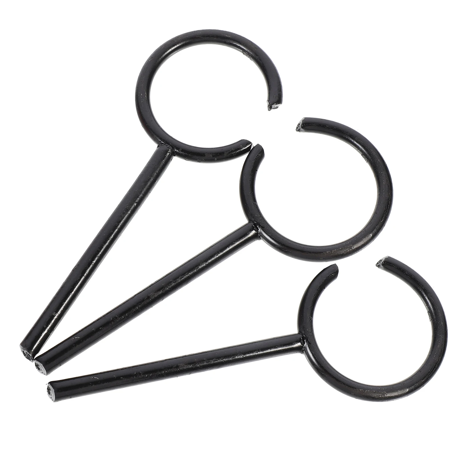 

3pcs Chemical Experiment Iron Circle Ring Lab Supplies Support Stand Retort Clamp Laboratory Accessories