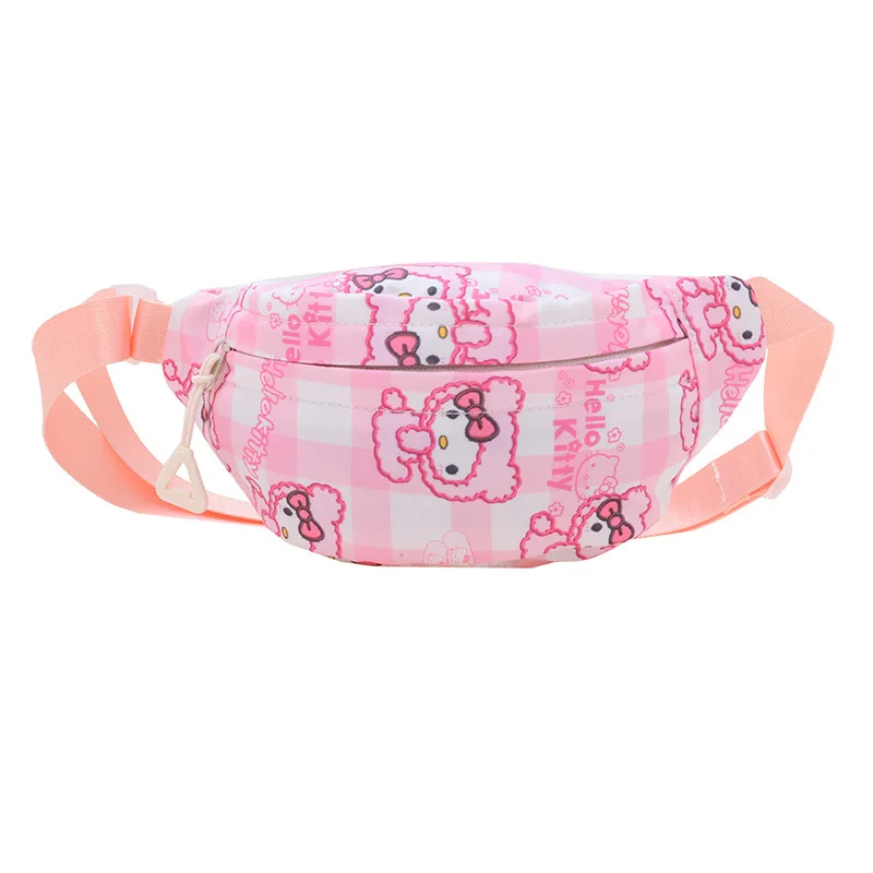 Sanrio-Bolso de dibujos animados Melody Clow M para niños, bolsa de mensajero para el pecho, bocadillos casuales, moda para niñas