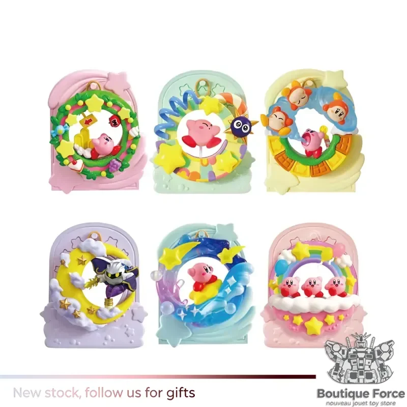 

Rement Kirby Meta Knight Anime Blind Box Mini Scene Action Figure Desk Ornament Collection Kids Gift Genuine Official