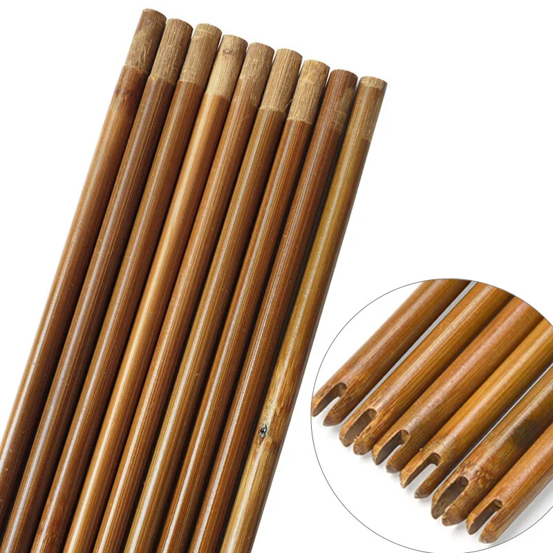 

80/83/85cm Bamboo Arrow Shaft Self Nock Handmade OD 7/8/9/10mm Rod Recurve Bow Traditional Bow Longbow Archery Shooting 6/12pcs