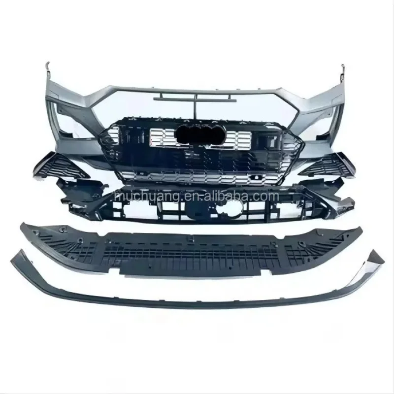 

2020-2021 RS7 High Peormance Front & Rear Car Bumper Body Kit Hot Sale Chrome Grille PP Material