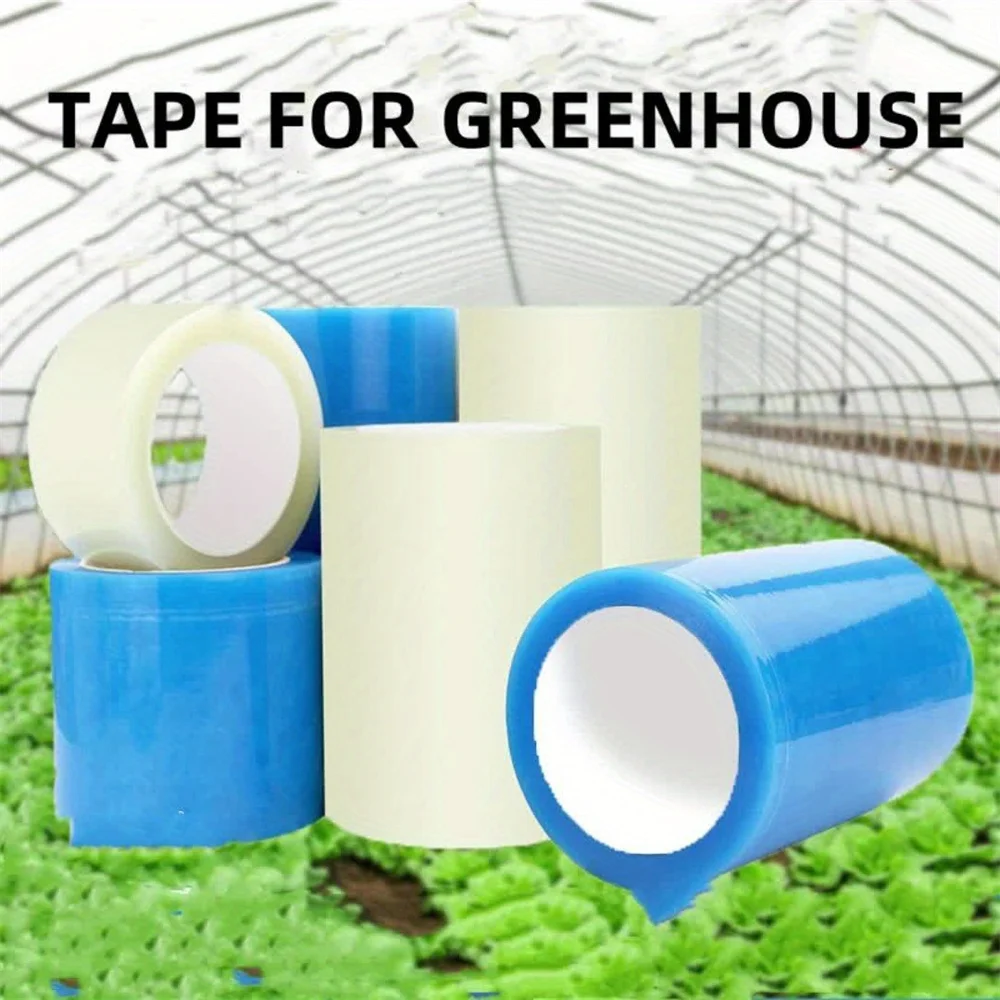 Greenhouse Film Repair Tape - Waterproof, Freeze-Resistant Plastic Patch For Agricultural & Horticultural Greenhouses