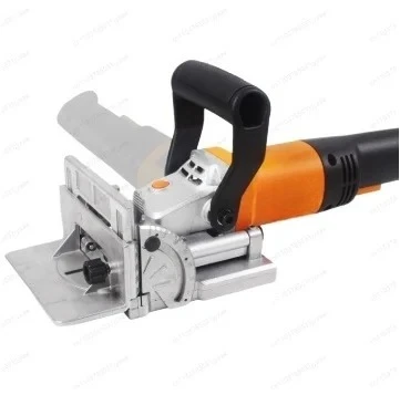 Biscuit Joiner & Tenon Maker, Wood Slotting Machine for Furniture Cabinet Connector & Boring