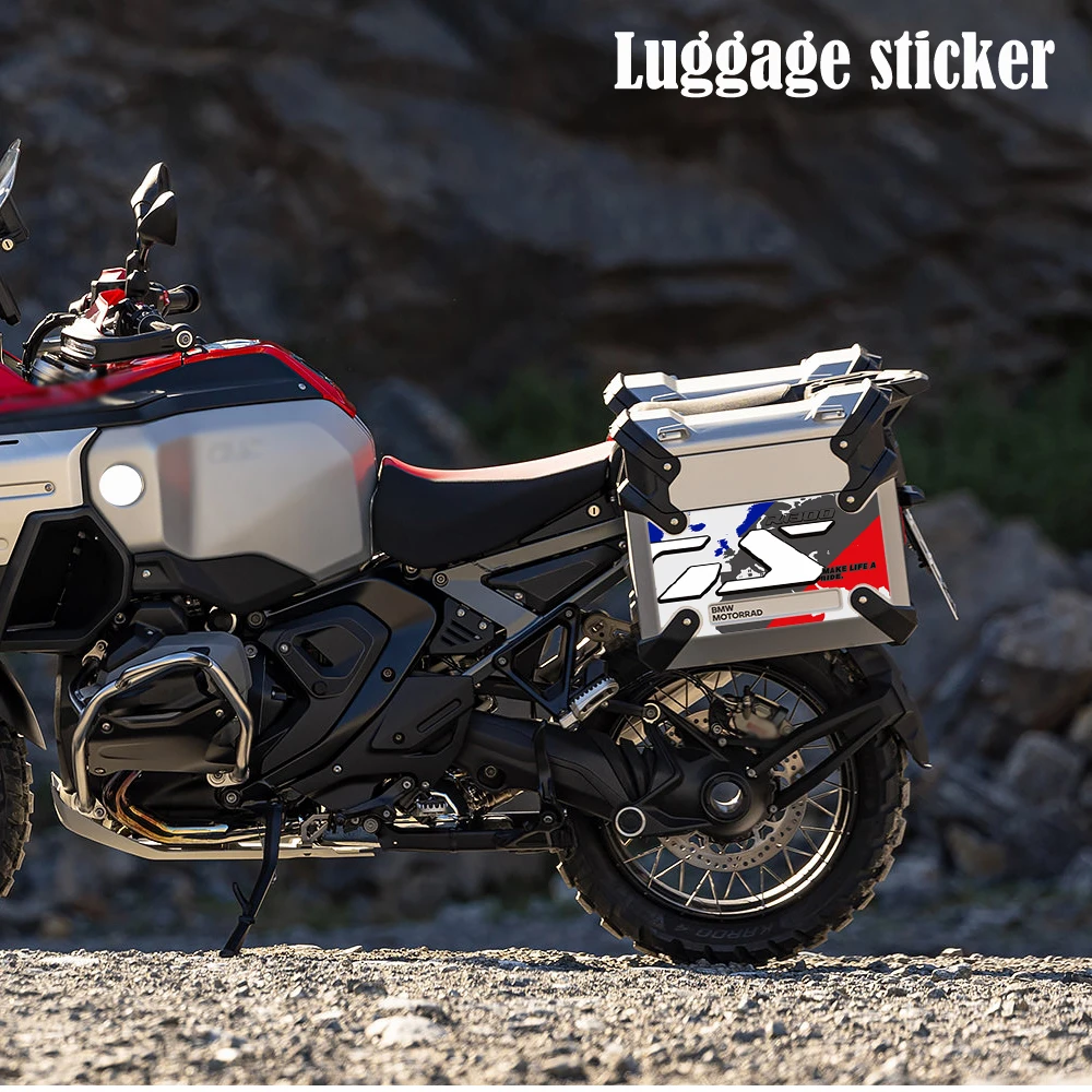 NEW For BMW R1300GS R 1300 GS R1300 ADV GSA Adventure Rallye Luggage carrier Trunk Luggage Panniers Aluminium Cases Stickers