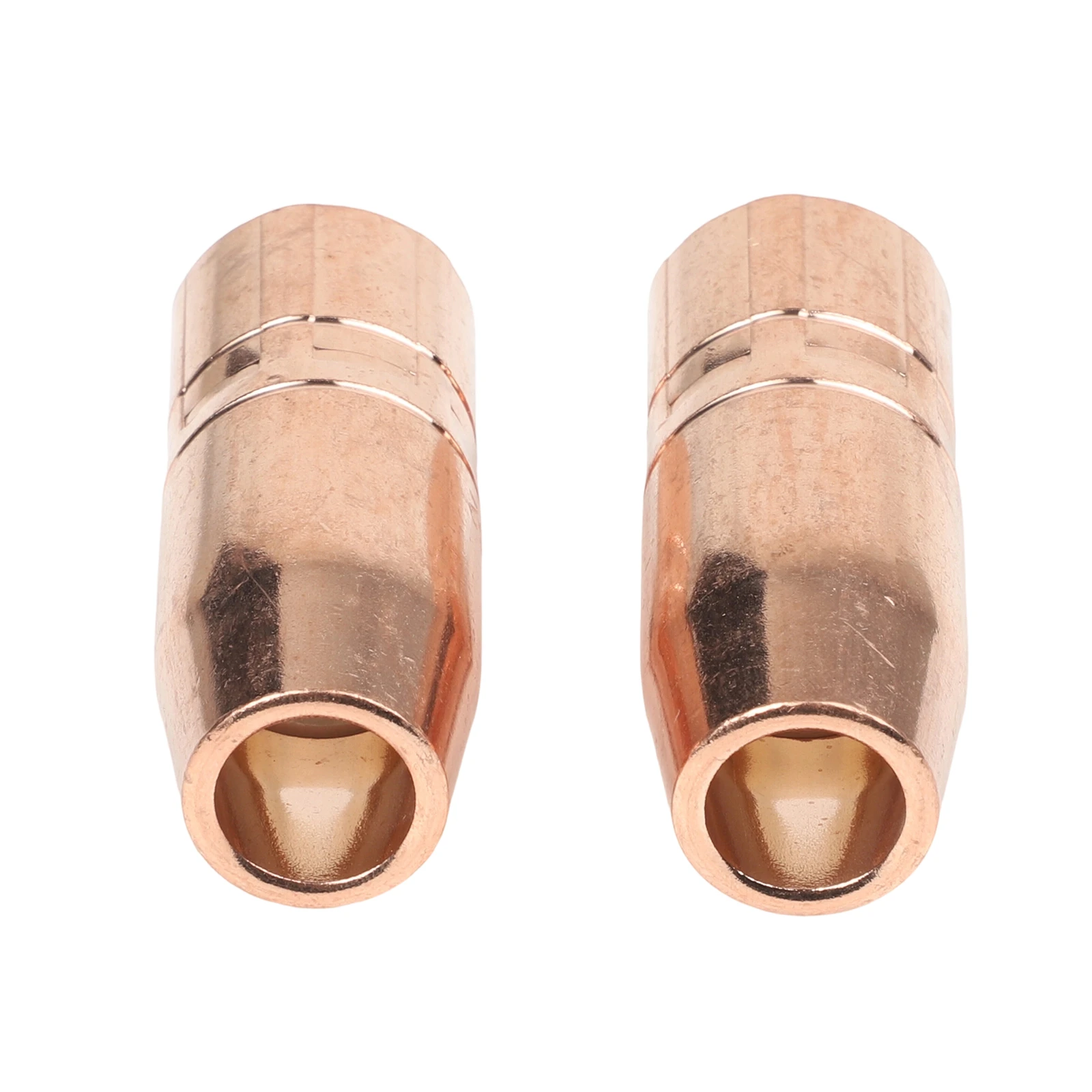 2-pack for mig welding gas nozzles 401-6-62 with 5/8 inch bore designed for Tregaskiss and TOUGH LOCK consumables