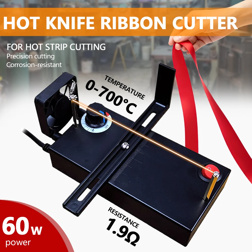 

Small Hot Cutting Machine Manual Electric Heating Wire Cutting Machine Ribbon Cutter Hot Rope Electromechanical Thermal Cutter