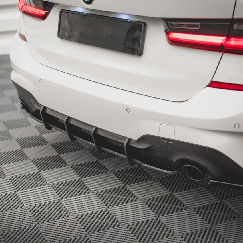 

Использование для BMW 3 серии G20/2019-2025, диффузор заднего бампера, спойлер, сплиттер, комплект кузова, аксессуары, глянцевый черный