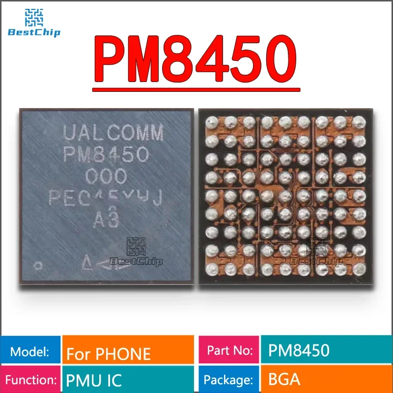 For XIAOMI 12/12Pro/12X REDMI K50 Power PMU IC PM8350 PM8350C PM8350BH PM8150A PM8450 PM8150B PM8250 Integrated circuit IC Chip