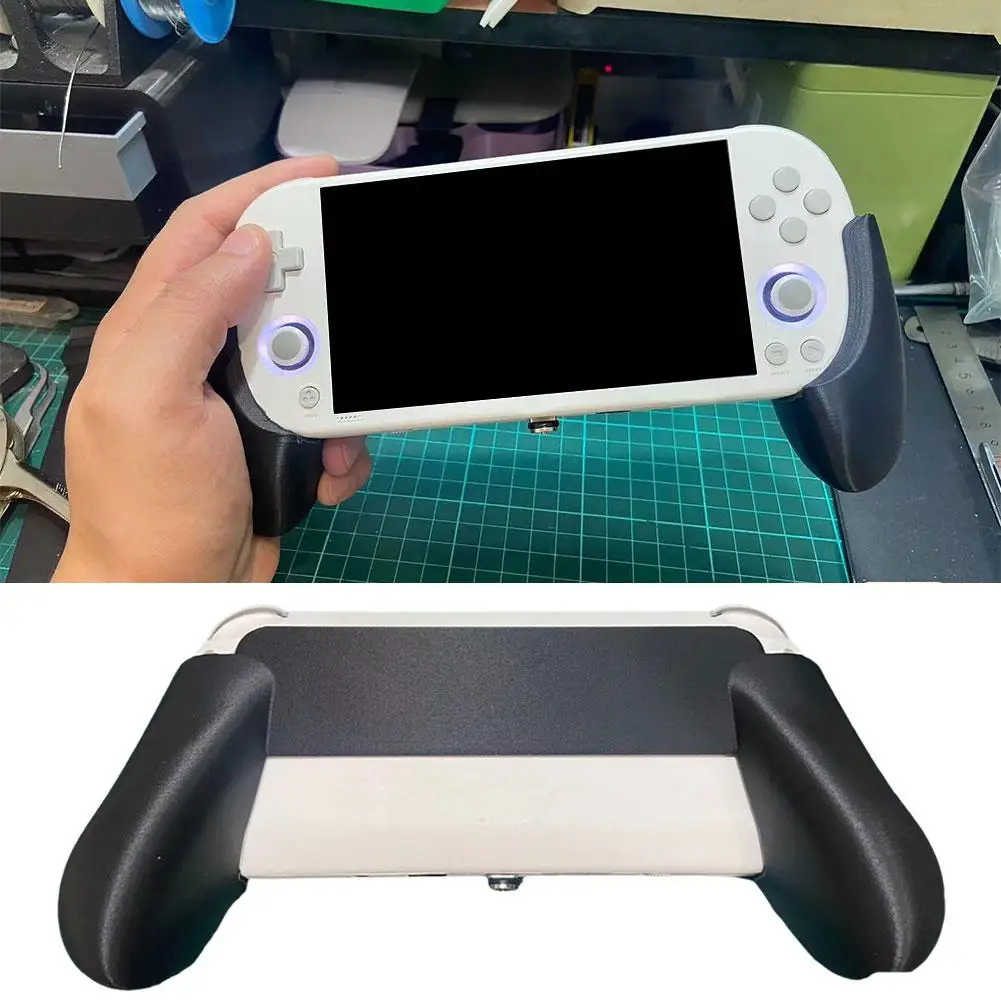 For Trimui Pro Game Console Handle 3d Printed Game Console Game Grip Plastic Accessories V3q3
