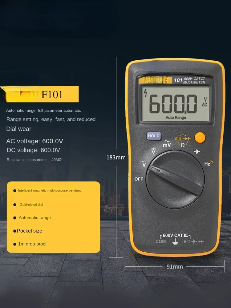 Portable Automatic Range of High-Precision Handheld Digital Multimeter