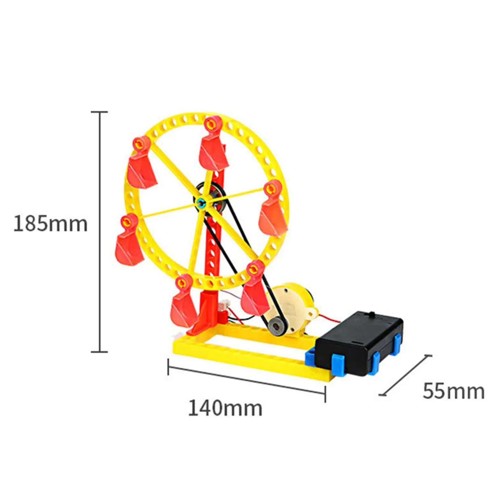 Diy Sky Wheel Speelgoed Early Learning Science Experiment Set Vakantiegeschenken Tieners