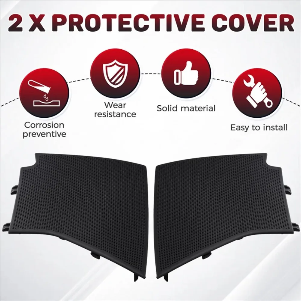 NEW-1Pair Front Door Speaker Protective Cover 8V3035409A