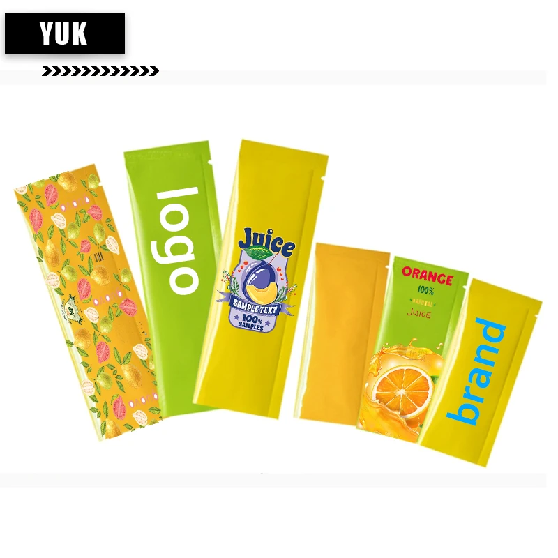 12G Honey Packaging Dtrip Aluminum Foil Customized Color Disposable Powder Milk Tea Bag Instant Coffee Packaging Bags