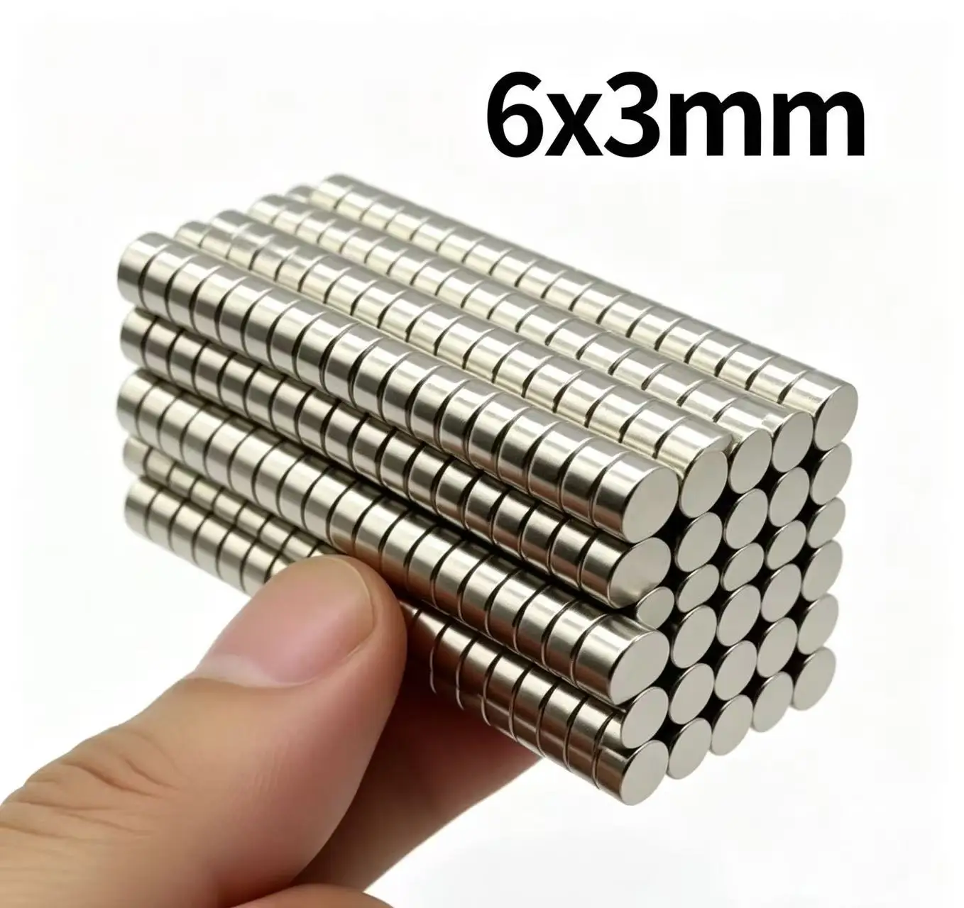 6x3mm Magnet N35 NdfeB Permanent Magnetic Imanes Big Round Neodymium Magne  Accessoryt