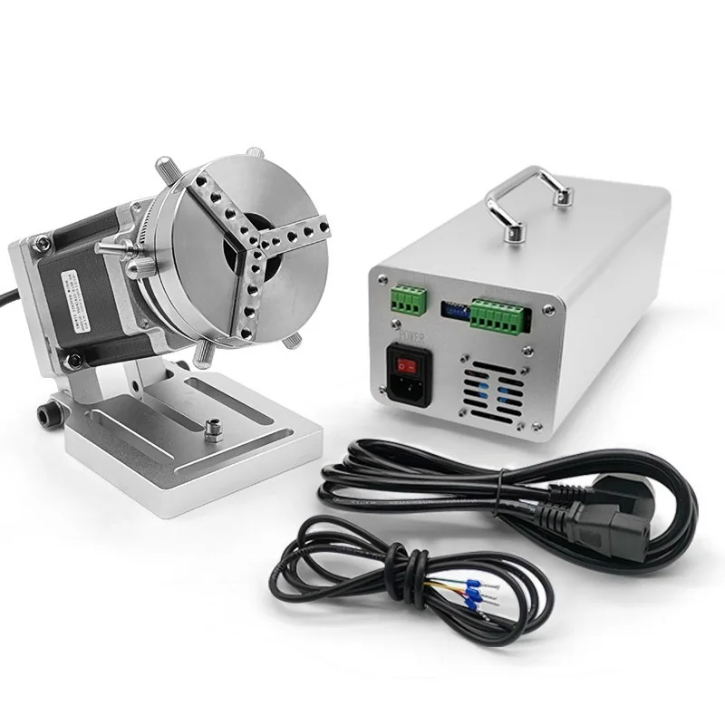 

Ring Jewelry Rotary Axis Fiber Laser Marking Machine 90 Degree Angle Adjust With For Fiber Laser Gold Engraver