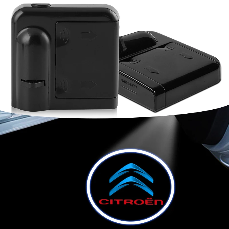 Fit For Citroen C4 C3 Aircross C5 Aircross C1 DS3 DS5 Berlingo Jumper ZX Xsara Car HD Projector Lamp LED Auto Door Welcome Light