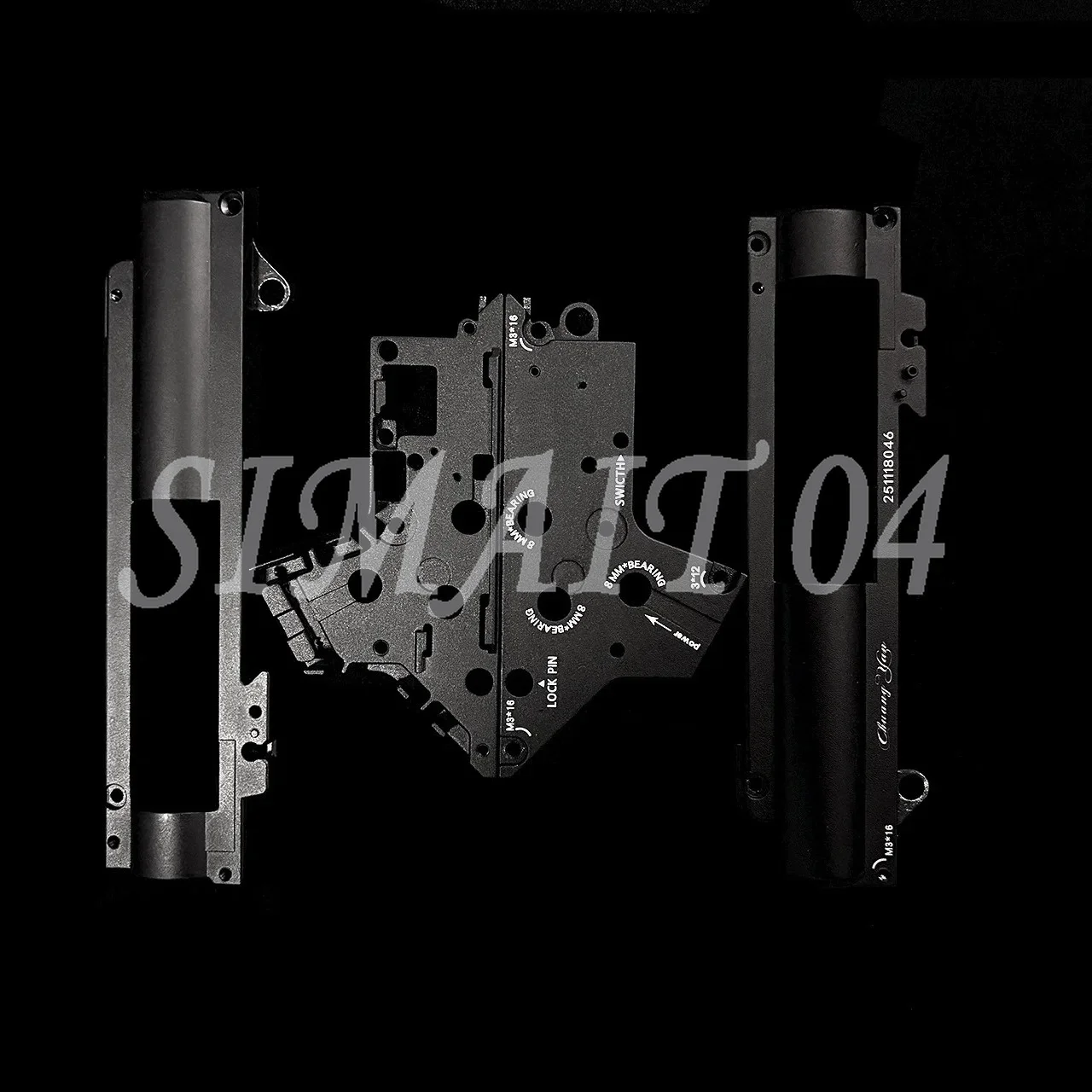 GT3.5 7075 Aviation Aluminum  Precision Machining Office Metal Decor Industrial Style Collectible