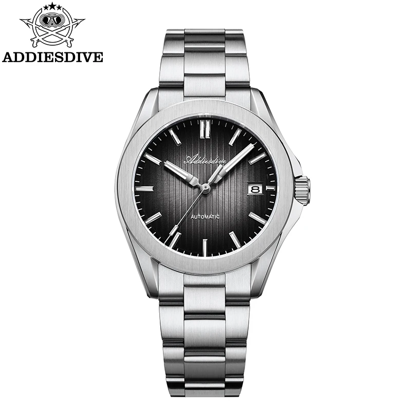 ADDIESDIVE AD2533 Watch For Man 38mm BGW9 Super Luminous 20Bar Waterproof Sapphire Glass Japan 8215 Automatic Mechanical Watch