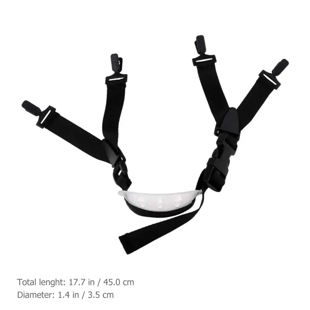 Safety Strap Adjustable Chin Universal Elastic for Hard Hat Elasticity Polyester with Cup