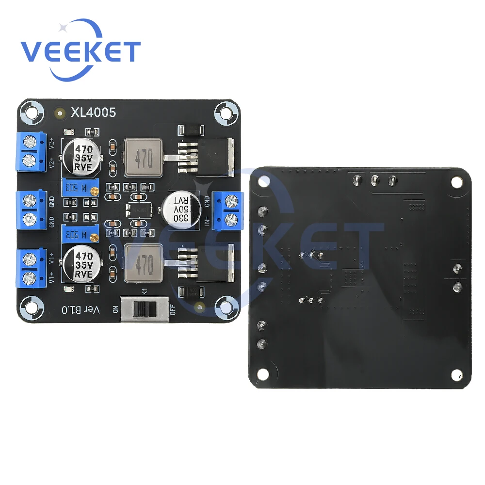 DC-DC 5–32 V bis 0,8–30 V Step-Down-Board, einstellbares Modul, Batterieladegerät, einstellbares Konstantstrom-Modul, Schaltnetzteil
