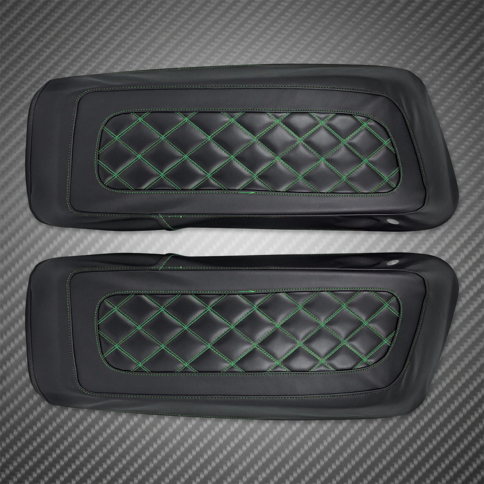 Motorcycle Hard Saddlebag Lid Cover Hard Side Bag Waterproof for Harley Road King Street Glide CVO Electra Glide FLHR 14-2024