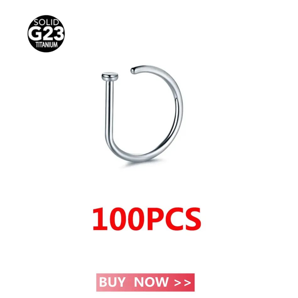 10 Stück Scharniersegment Nasenring Edelstahl Nasenring Septum Clicker Piercing Lippe Ohrknorpel Helix Körperpiercing Schmuck – Detail 15