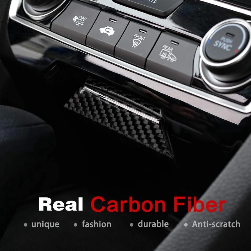 

Крышка панели коробки передач консоли для Honda Civic 10th 2016-2019 и Civic 10th Gen Real Passenger Light Trim