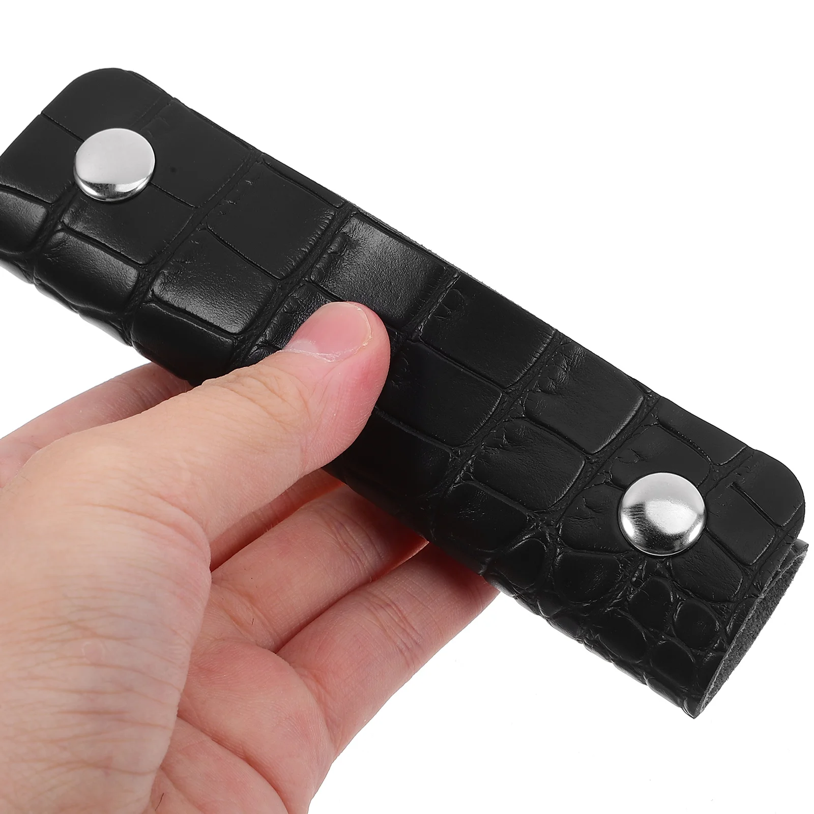 

1pcs Pu Luggage Wrap Anti-Slip Wear-Resistant Bag Handle Sleeve Travel Suitcase Grip Portable Handle Protector For Women