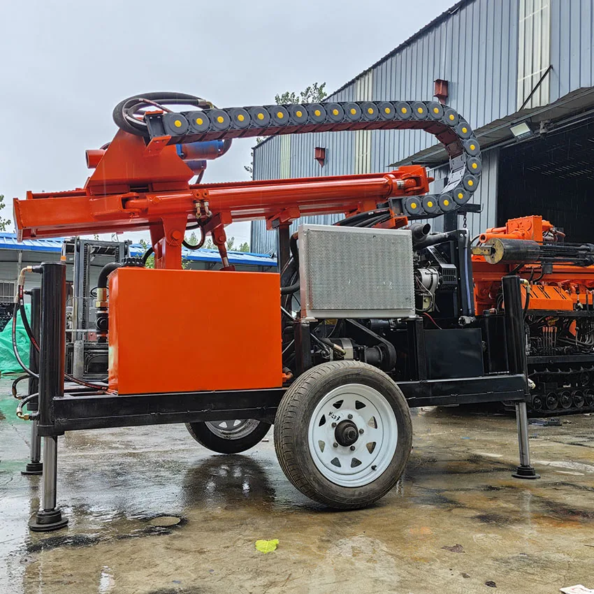 2025New Impianto di perforazione rotante automatico per perforazione di pozzi profondi da 230 metri