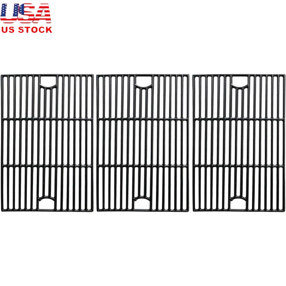 

Чугунная решетка для приготовления пищи, совместимая с Nexgrill 720-0896B 720-0896E 720-0898, запасные части для газового гриля, прочное сохранение тепла
