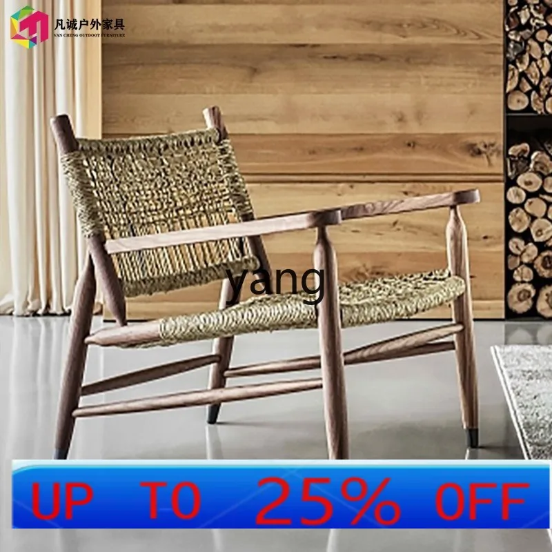 CX  outdoor sofa open-air waterproof solid wood furniture preservative teak courtyard villa terrace